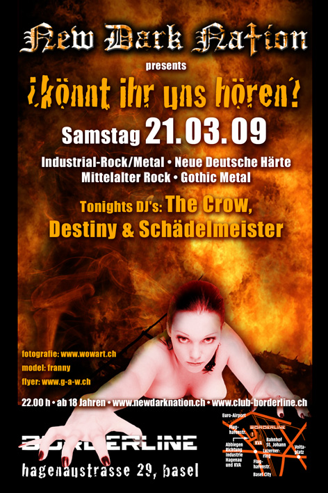 Flyer vom 21. März 2009