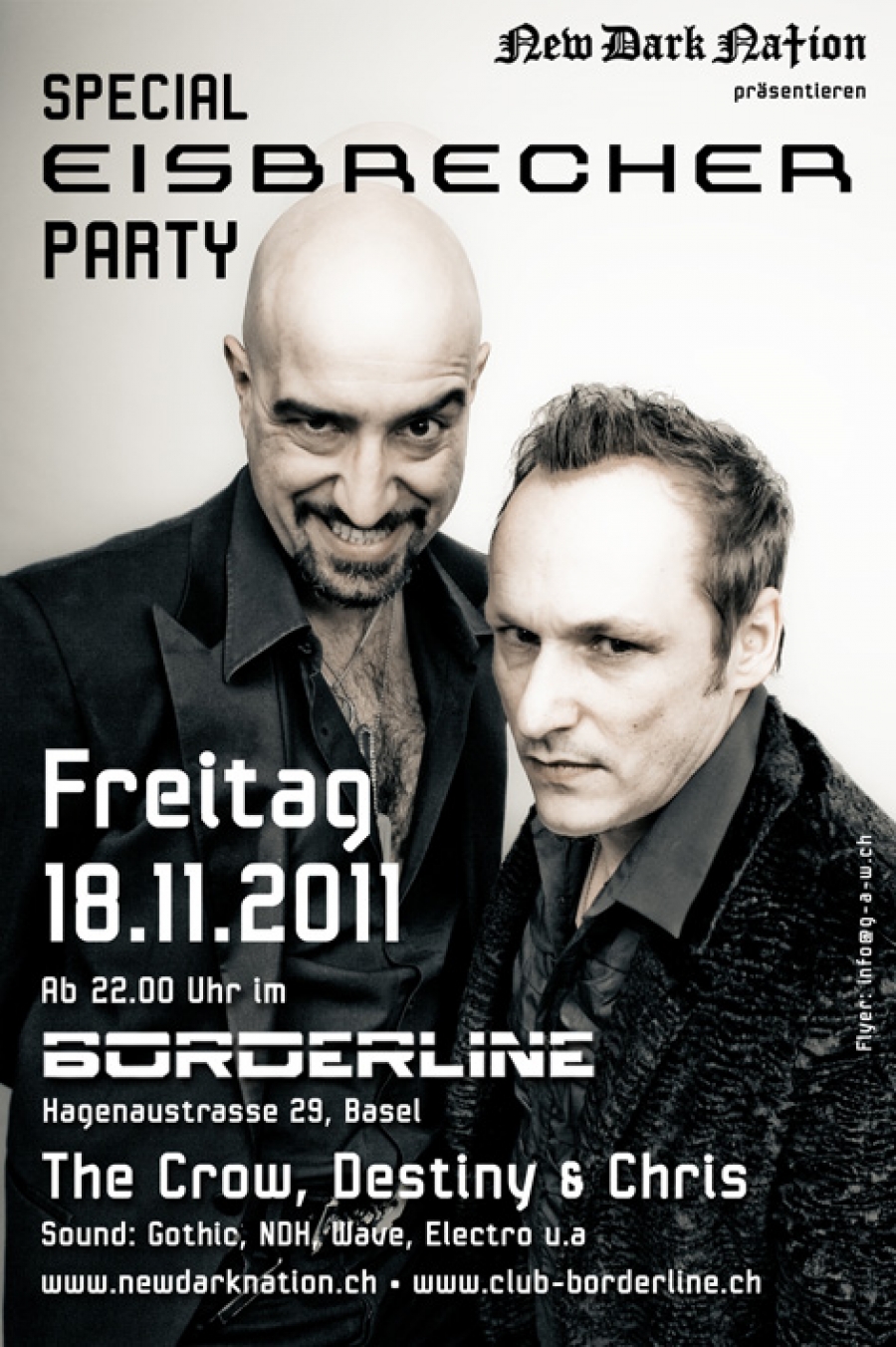 Flyer vom 18. November 2011
